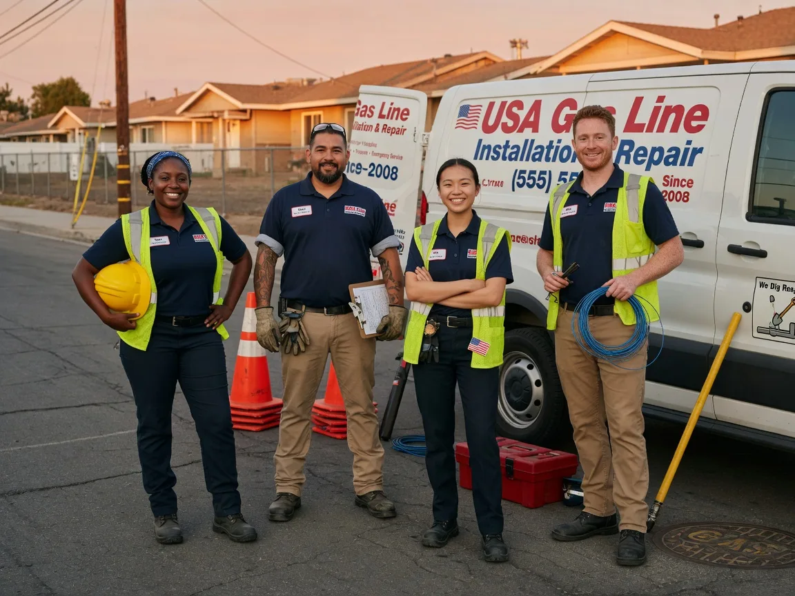 Gas Line Installation company in Wolford, ND